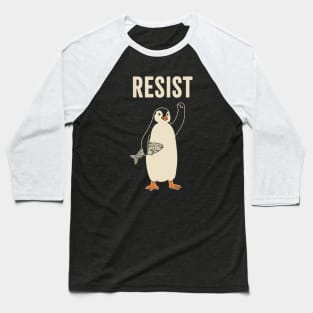 resist-penguin Baseball T-Shirt